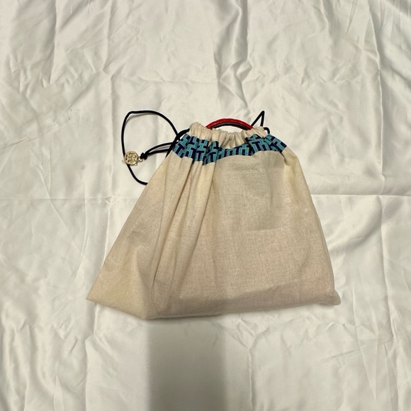 Tory Burch Mini Lee Radziwill Croc Embossed Leather Satchel - Picture 13 of 13